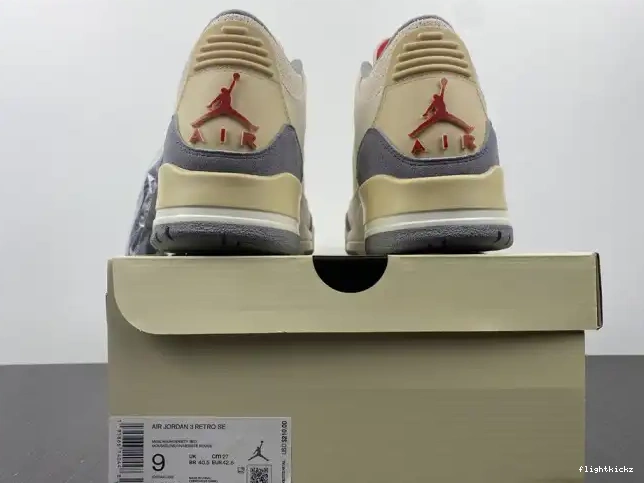 Retro Air 3 Jordan Muslin DH7139-100 0518